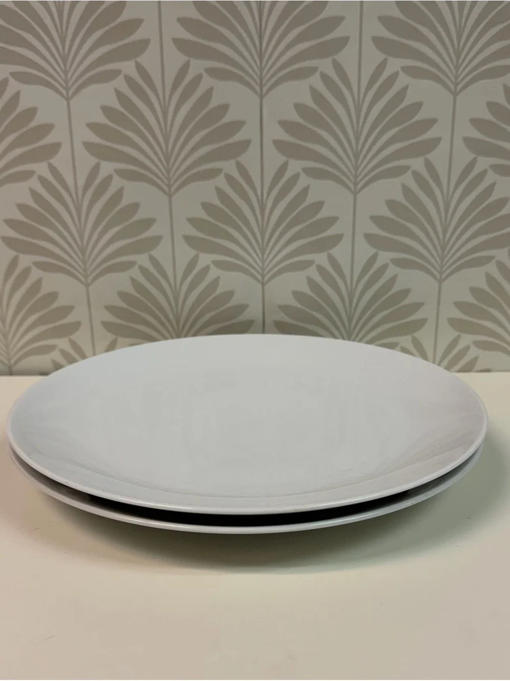 Studio Nova Tivoli White Set of 2 Dinner Plates 11”